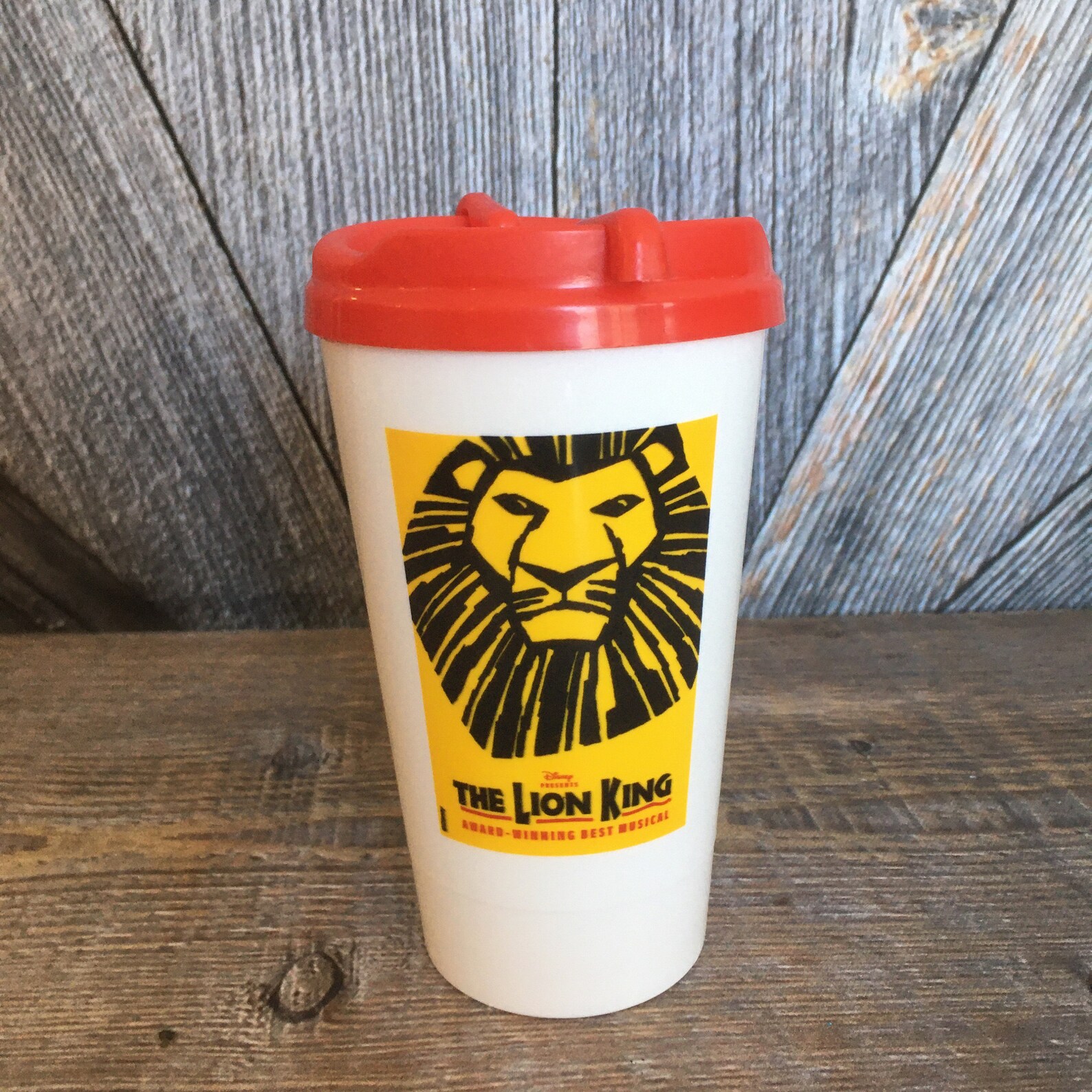The Lion King Coffee Cup Vintage Disney Lion King Musical Etsy