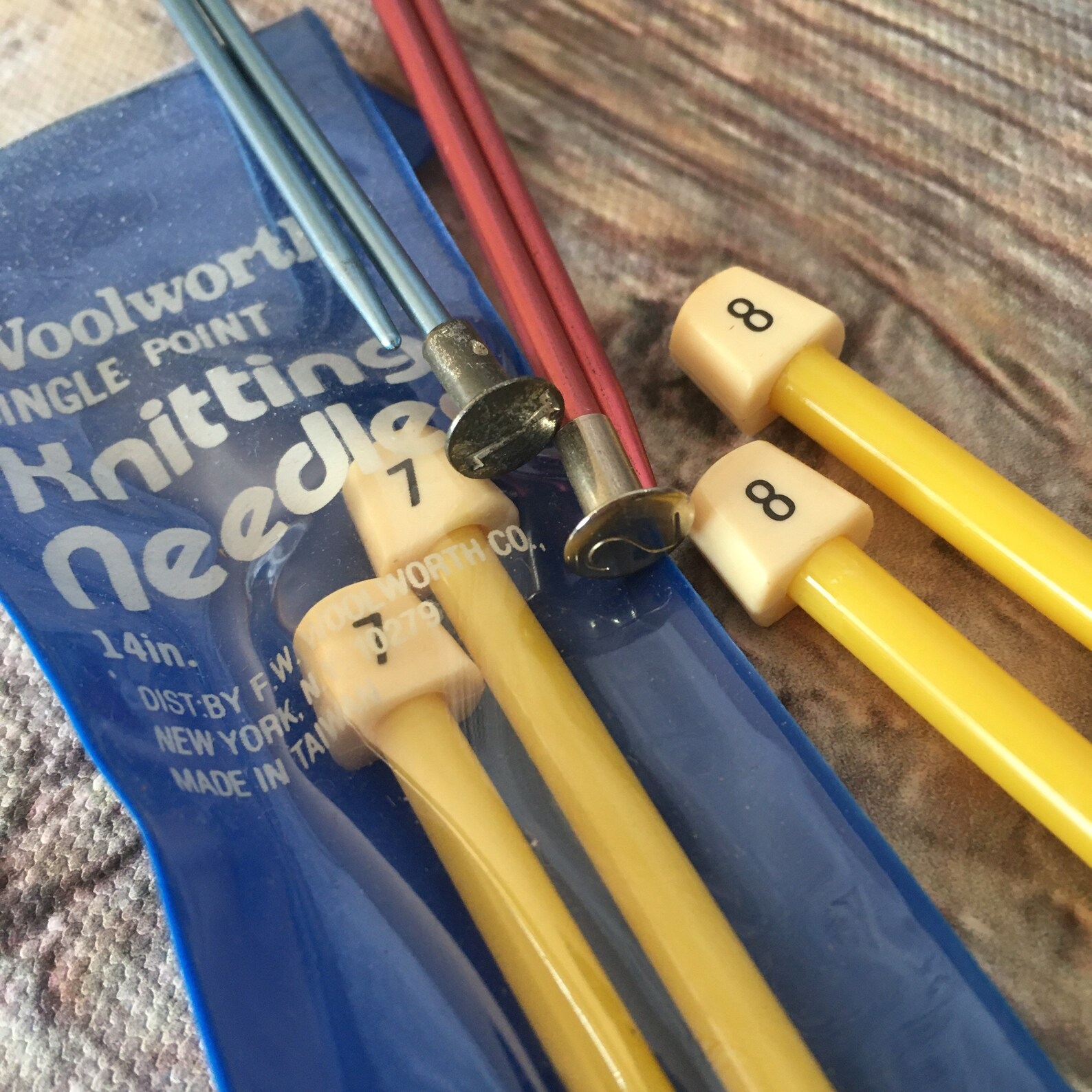 Knitting Needles 4 Sets Sizes 1 2 7 8 Vintage Boye Aluminum Etsy
