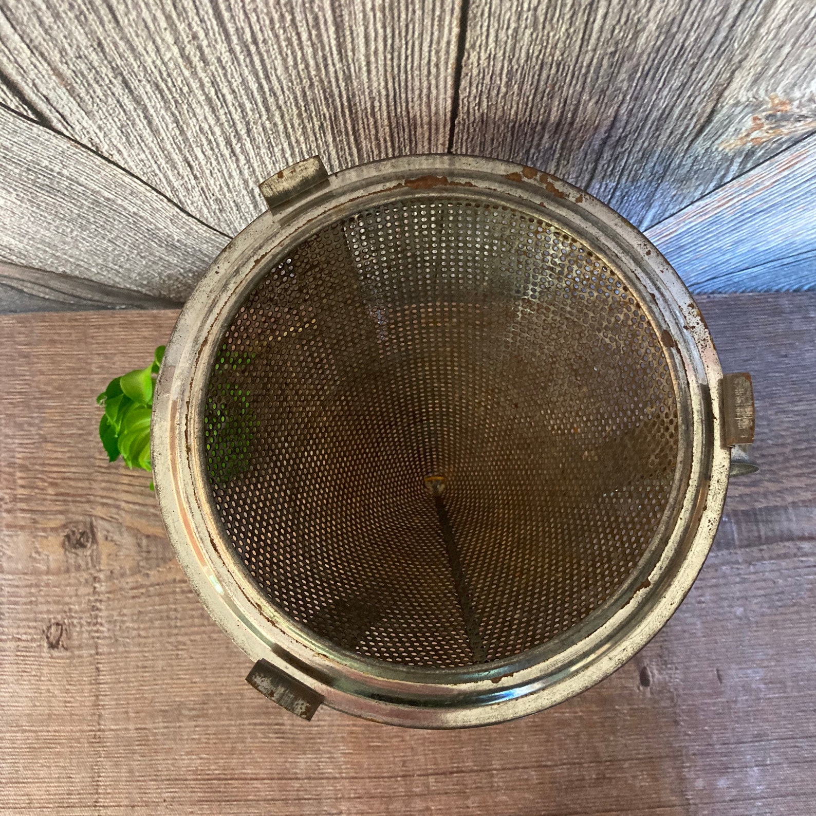Vintage Strainer Sieve With Pestle Can Canning Applesauce Etsy