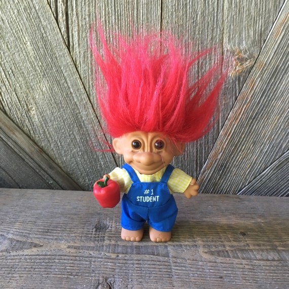 Wonderbaarlijk Student Troll 1 Student with Apple Teacher Gift Red Hair | Etsy GA-08