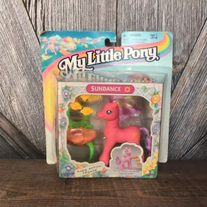My Little Pony Sundance Magic Motion Friends in Box Pink Sun Rump Stamp 1990s My Little Pony Original 1997 Kenner Hasbro G2 Pony NOS 90s Toy