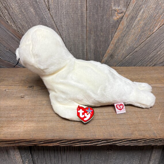 Vintage White Seal Beanie Buddy Large Ty Beanie Baby Beanie Babies