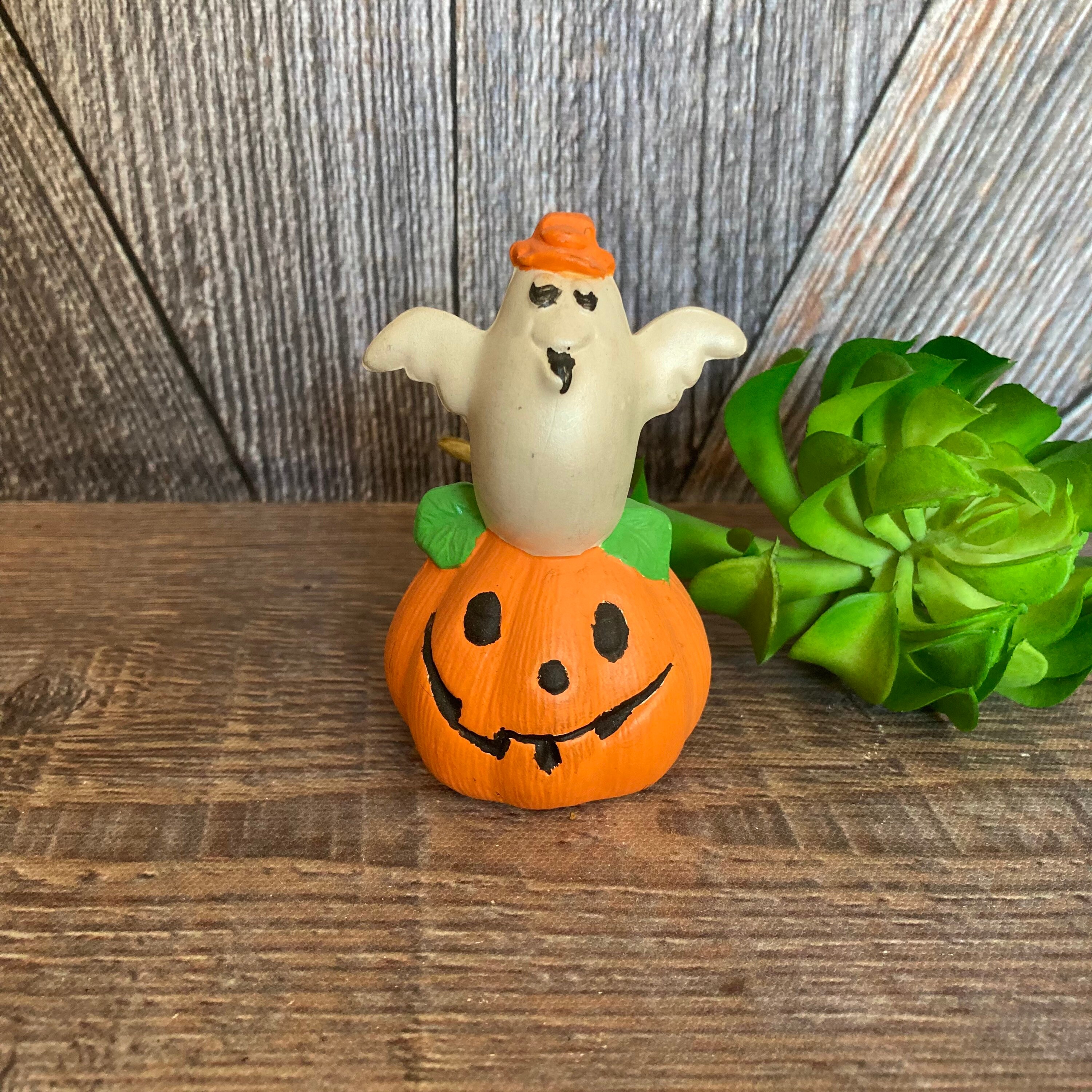 Vintage Halloween Figurine ceramic Ghost Halloween Etsy