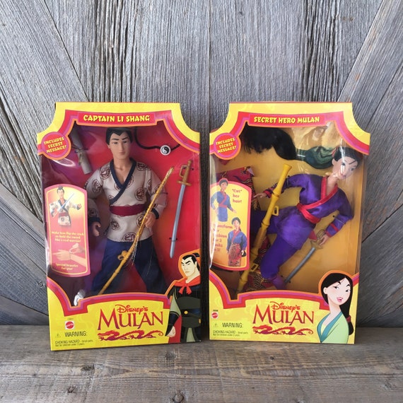 mulan barbie doll