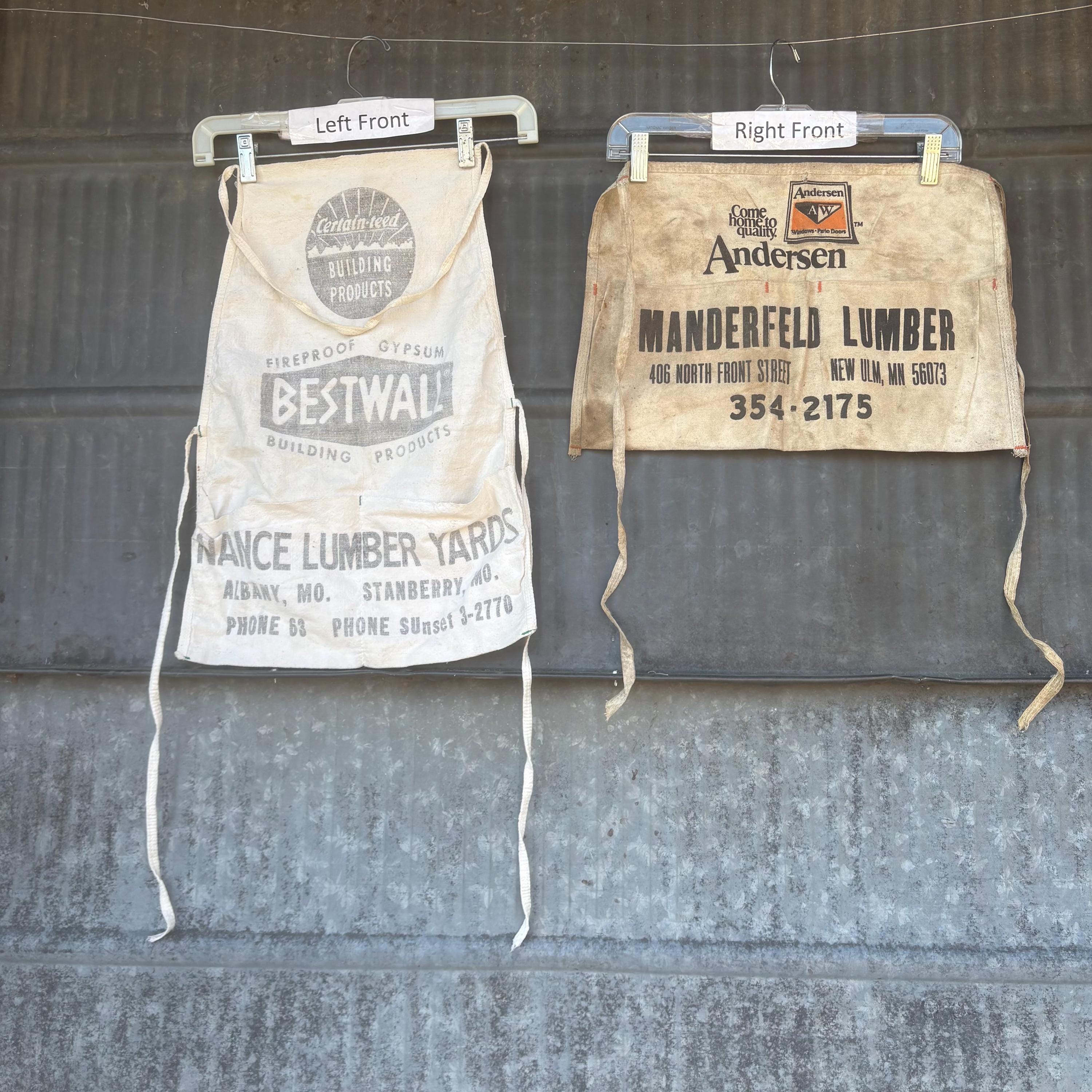 Vintage Lumber Yard Apron - Etsy