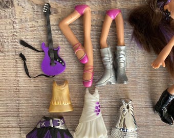 Vintage Bratz Kidz Yasmin Concert, Snap on Concert Clothes