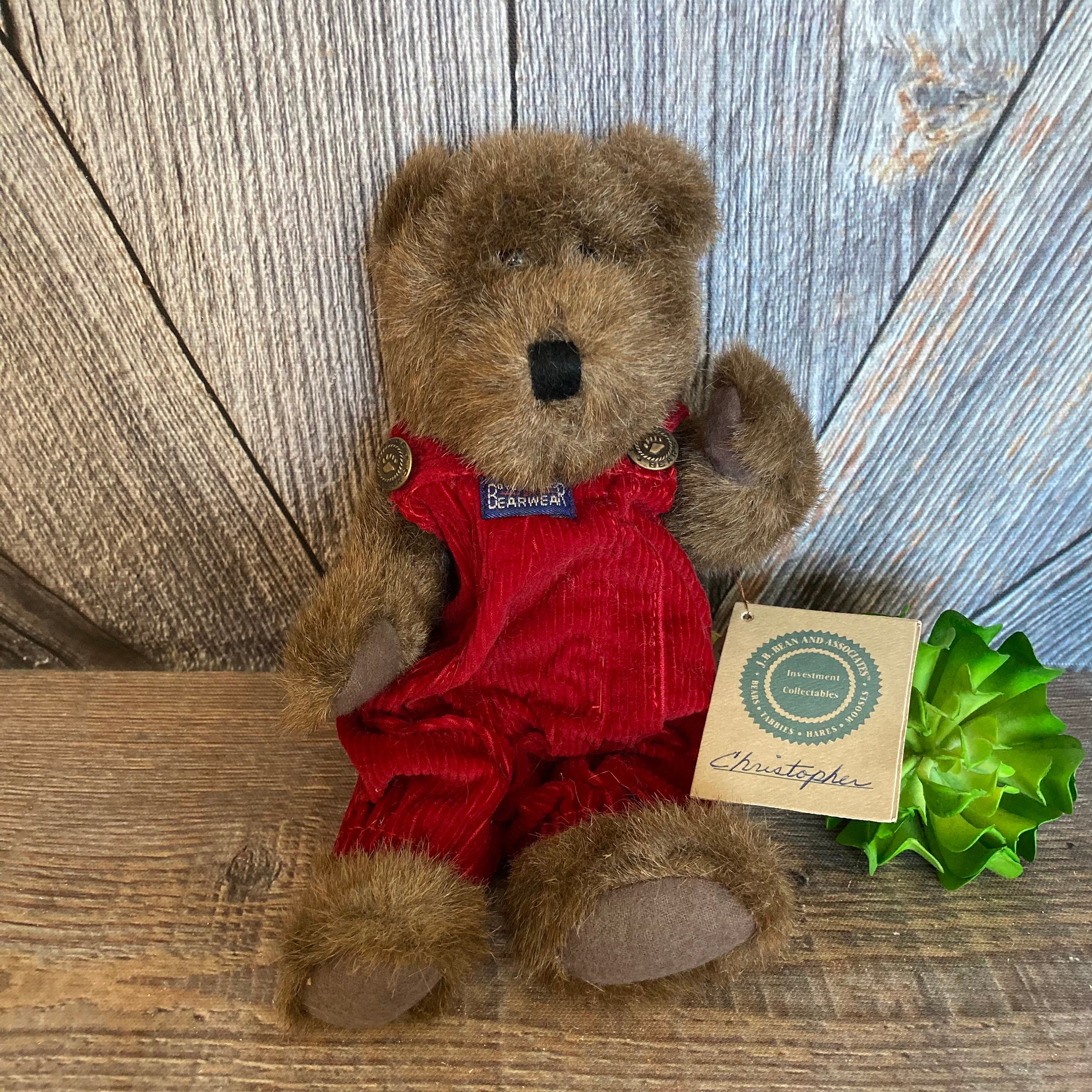 Vintage Boyd's Bear Christopher Teddy Bear {1985-1996 Collectable