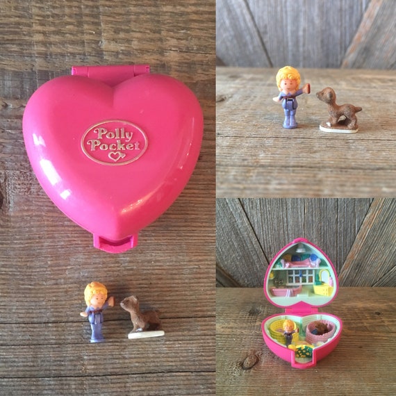 Vintage Bluebird Polly Pocket 1993 Precious Puppies POLLY REPLACEMENT DOLL ONLY