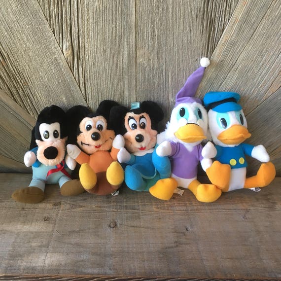 mickey mouse plush set