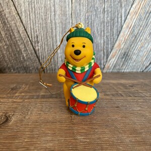 Vintage Pooh Disney Christmas Ornaments {Winnie the Pooh Grolier President Keepsake Ornament Baby&#39;s First Christmas Winnie the Pooh Holiday}