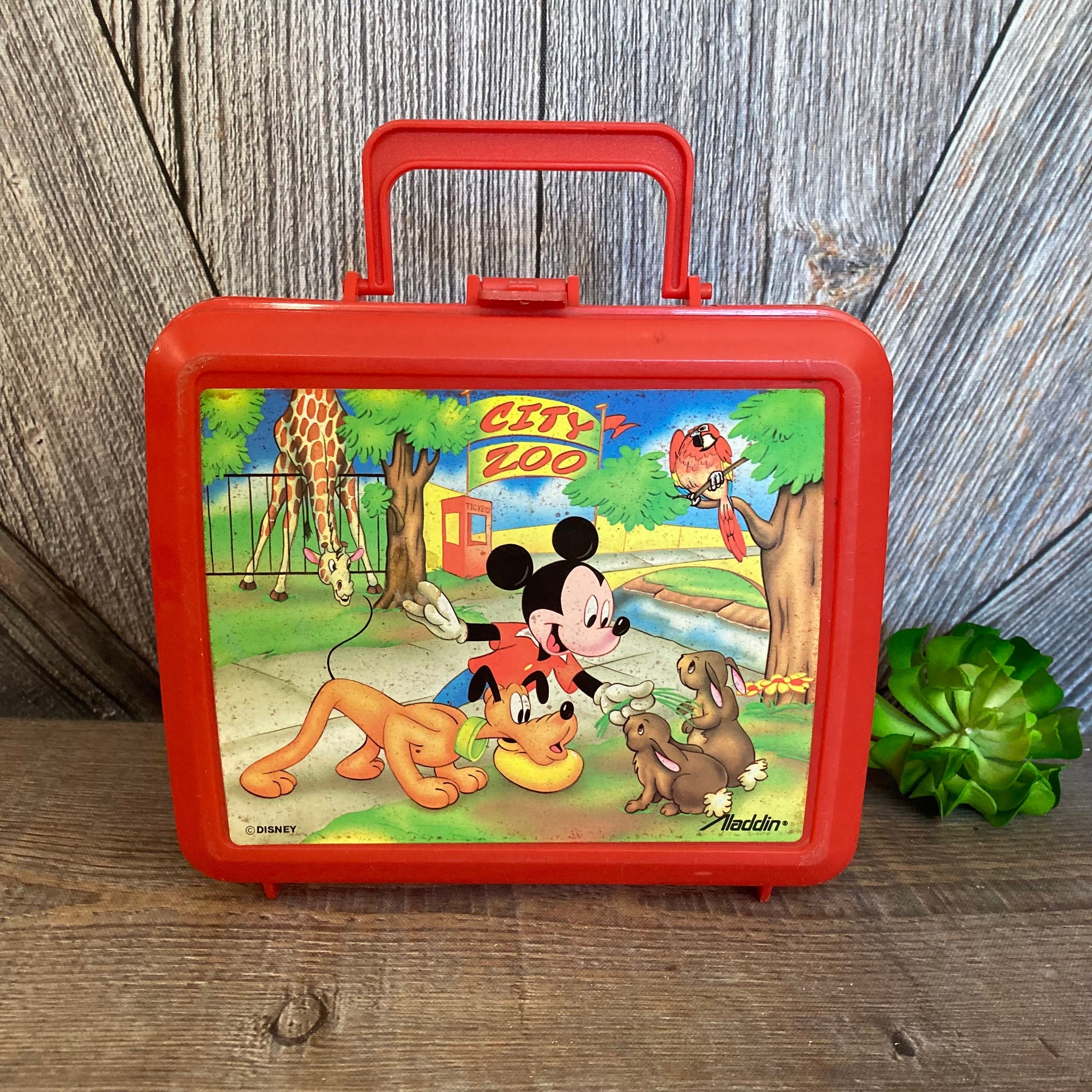 Mickey Mouse Lunch Box - Etsy Mickey Mouse Lunch Box - Etsy