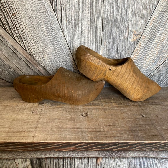 Vintage Wooden Shoes {Dutch Wooden Clogs Scandina… - image 4