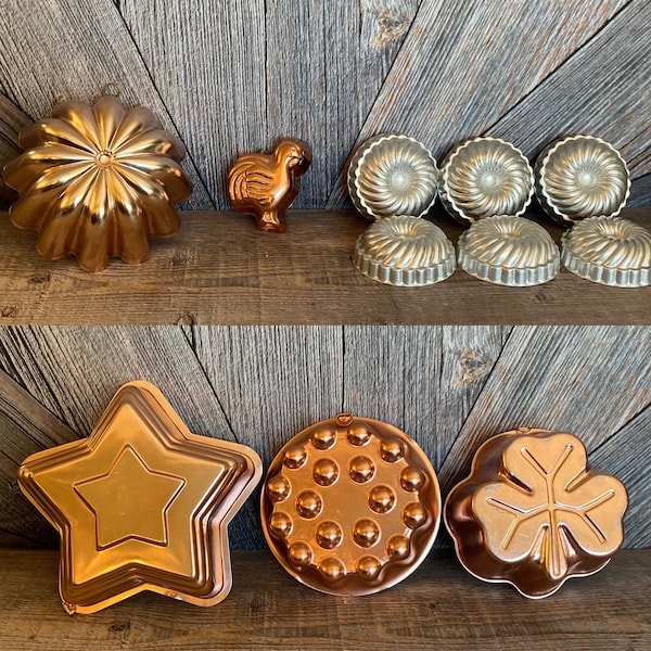 Vintage Jello Molds Etsy
