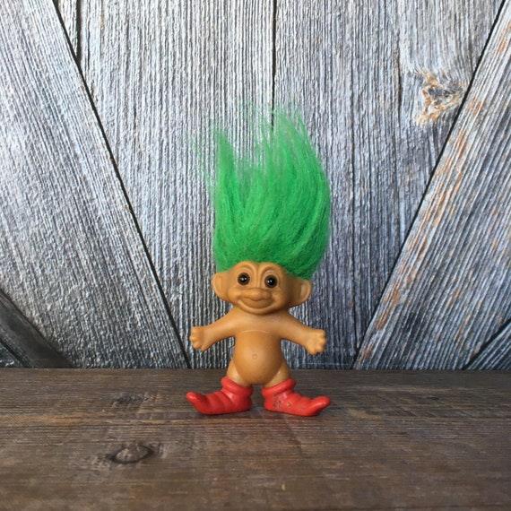Troll de cheveux vert -  France