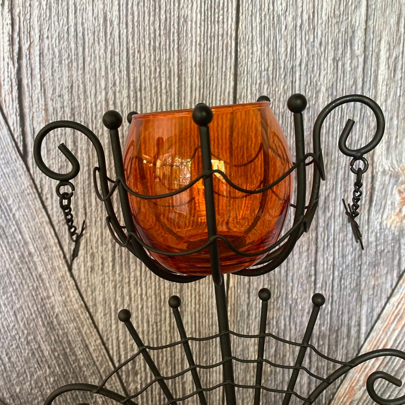 Vintage Halloween Candle Holders Candle Stick Votive Decor Etsy