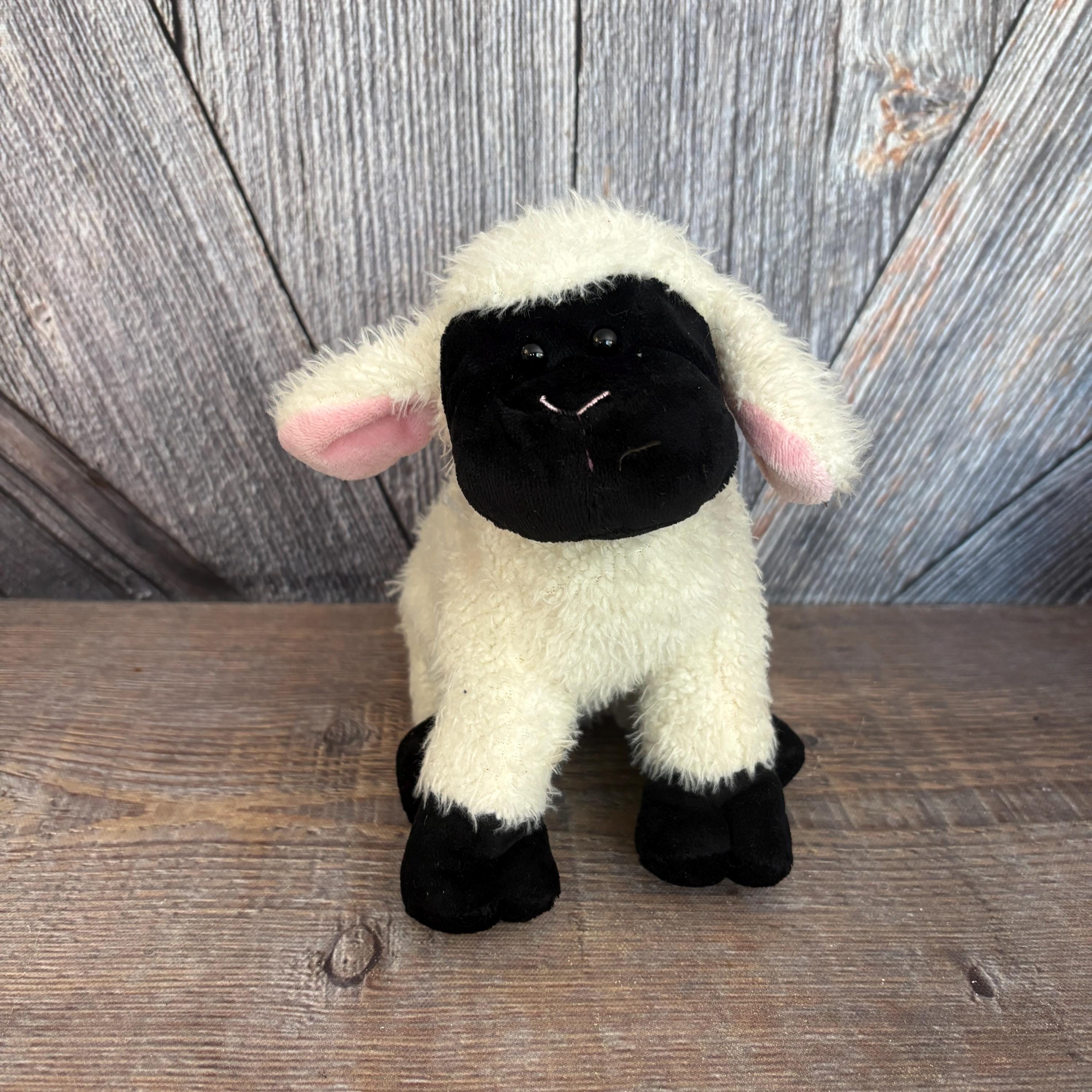 Vintage Lamb Black Sheep Webkinz Ganz 8 Inch ORIGINAL Toy Stuffed