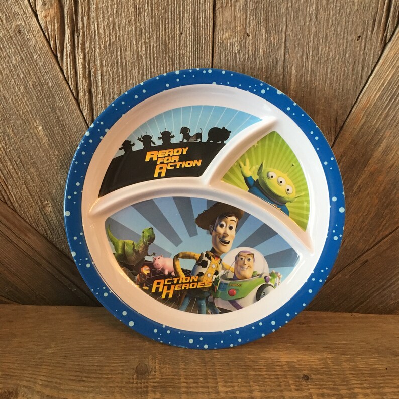 toy story plate and cup set