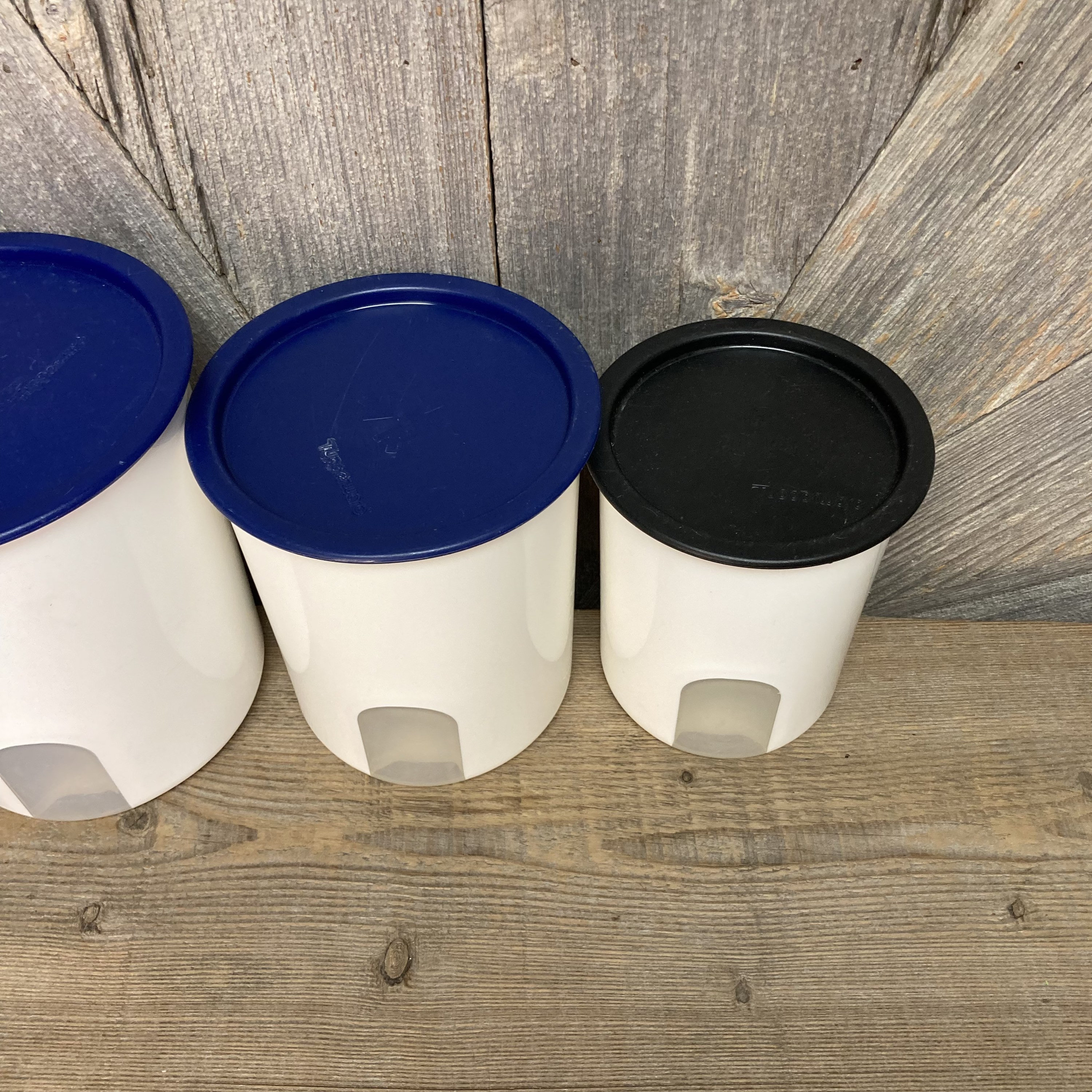 Tupperware One Touch Reminder Canister Set Of Three REGULAR PRICE  $53.00(SALE PRICE $45.00) for Sale in Hillsboro, OR - OfferUp