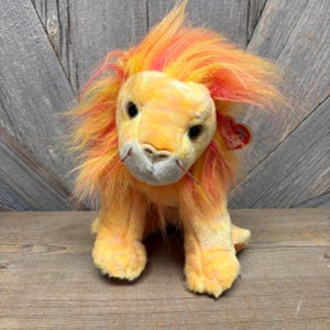 Large Lion Beanie Baby - Etsy