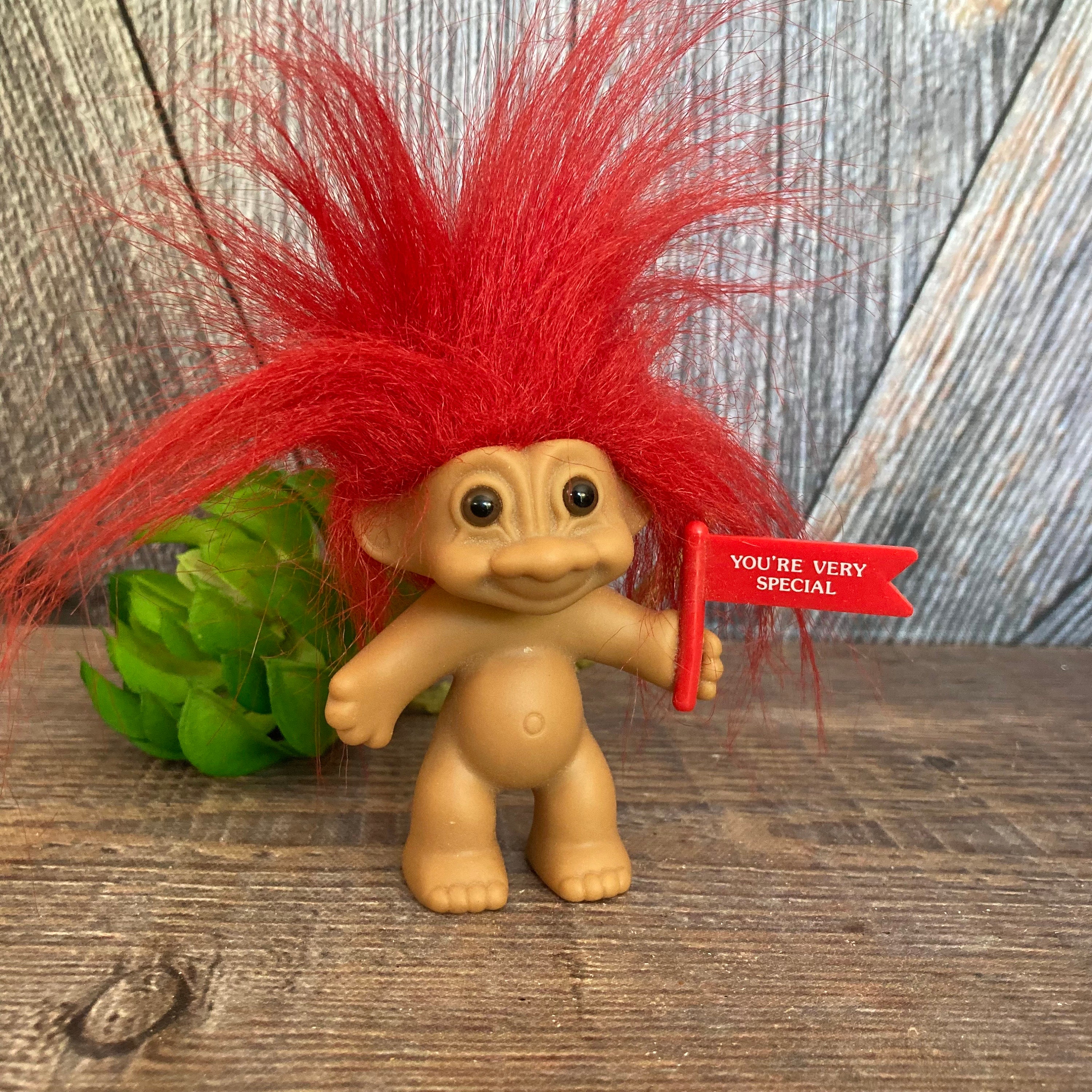 Vintage Troll Doll {you're Very Special} Russ Berrie {3 Inch Troll