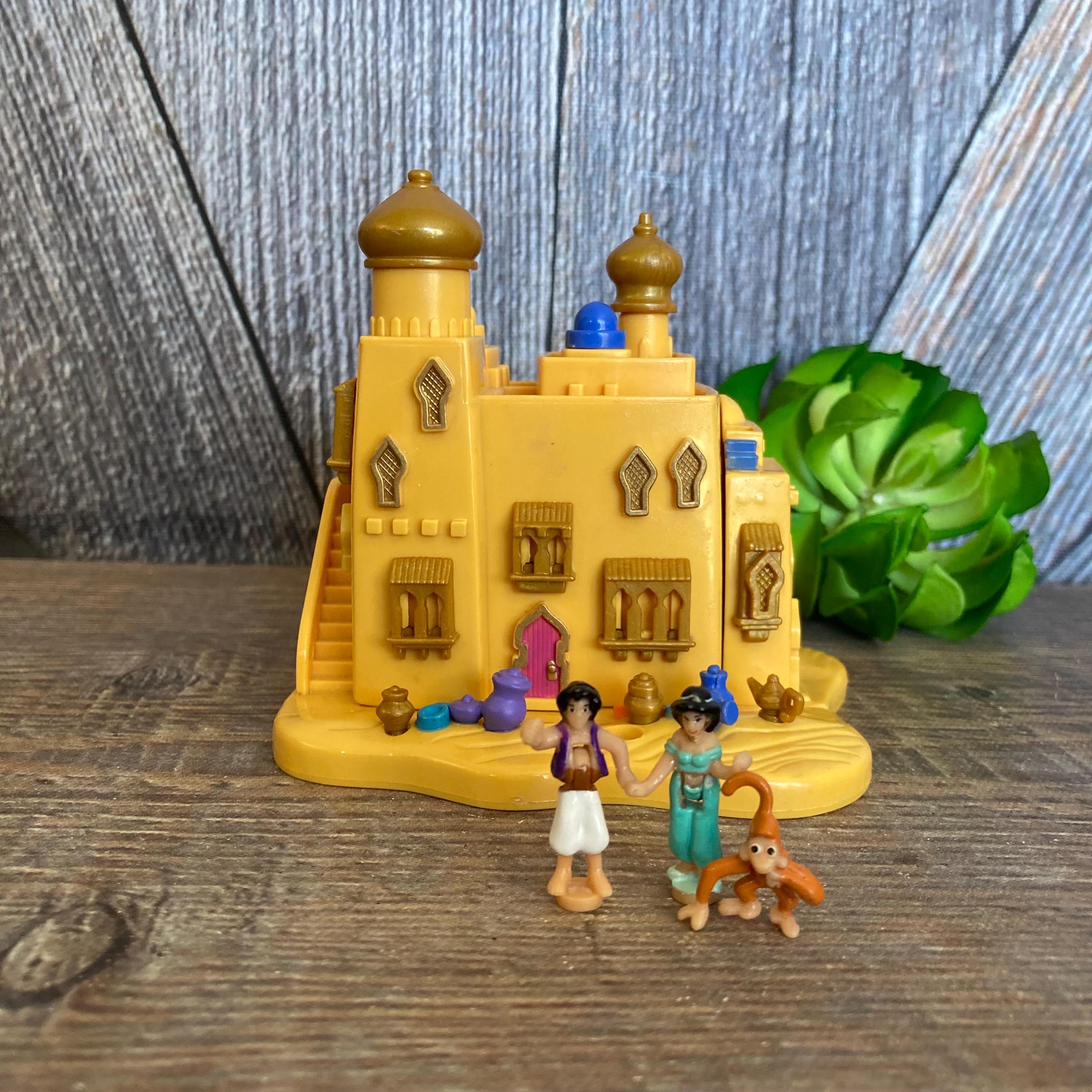 Vintage Aladdin Polly Pocket Set COMPLETE Aladdin Agrabah Market