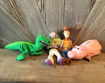1996 Toy Story Burger King Kids Meal Toy BK Rex the Dinosaur 