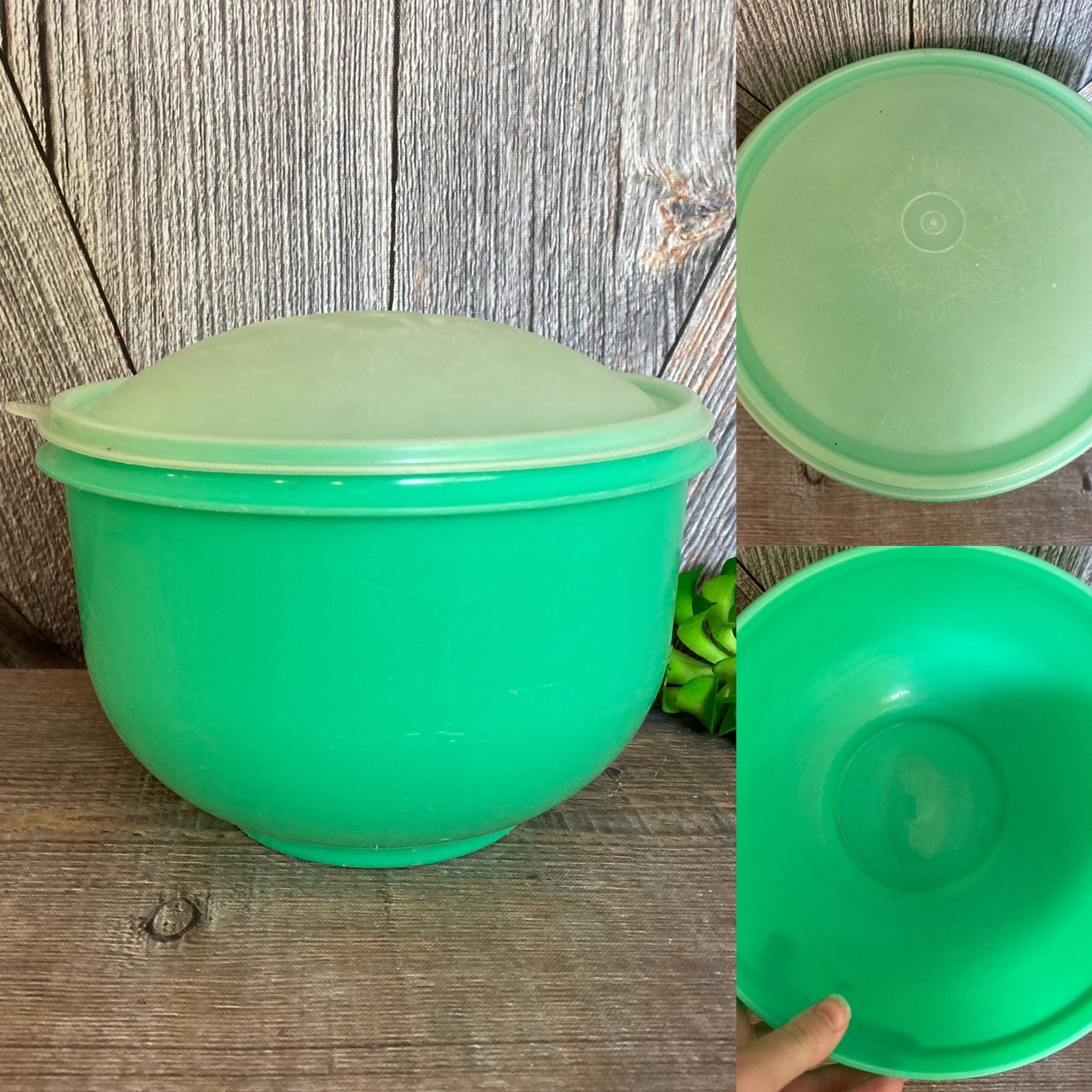 Vintage COPCO Round Plastic Lettuce Crisper Salad Keeper Bowl