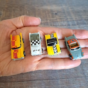 Vintage Micromachines Cars Galoob Convertible Tiny Cars Micro Machine 80s 90s Toys Small Mini Cars Boy Toy Race Cars