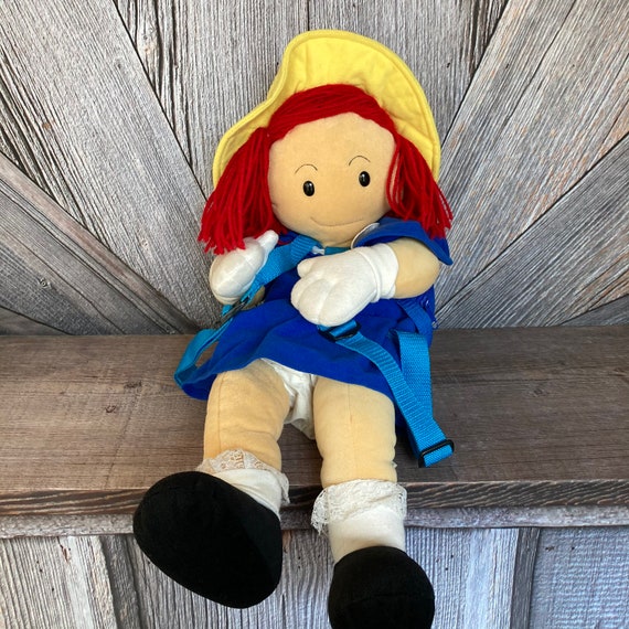 Vintage Madeline Backpack {90s Madeline Plush Kids Backpack  display picture 3