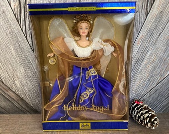 Poupée Barbie Ange Collection Holiday - Édition Limitée Mattel, 30 Cm - Idée Cadeau Adulte