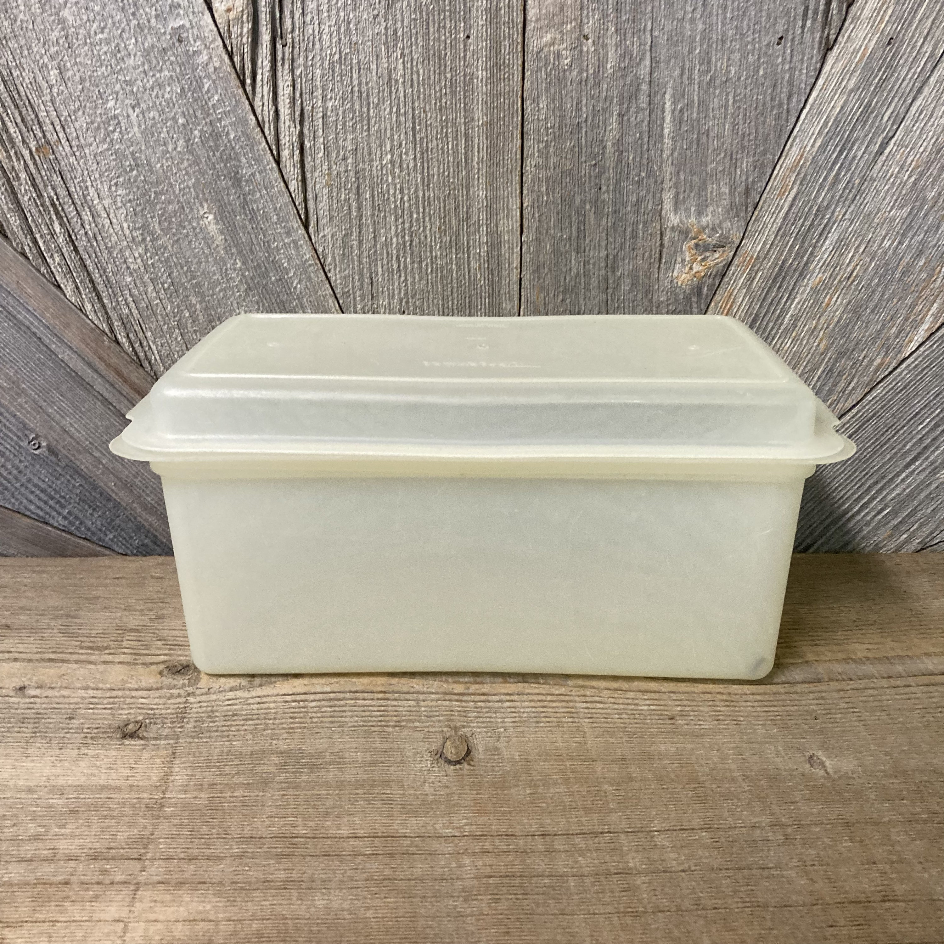 Vintage Tupperware Bread Keeper Bread Box Storage Container Etsy