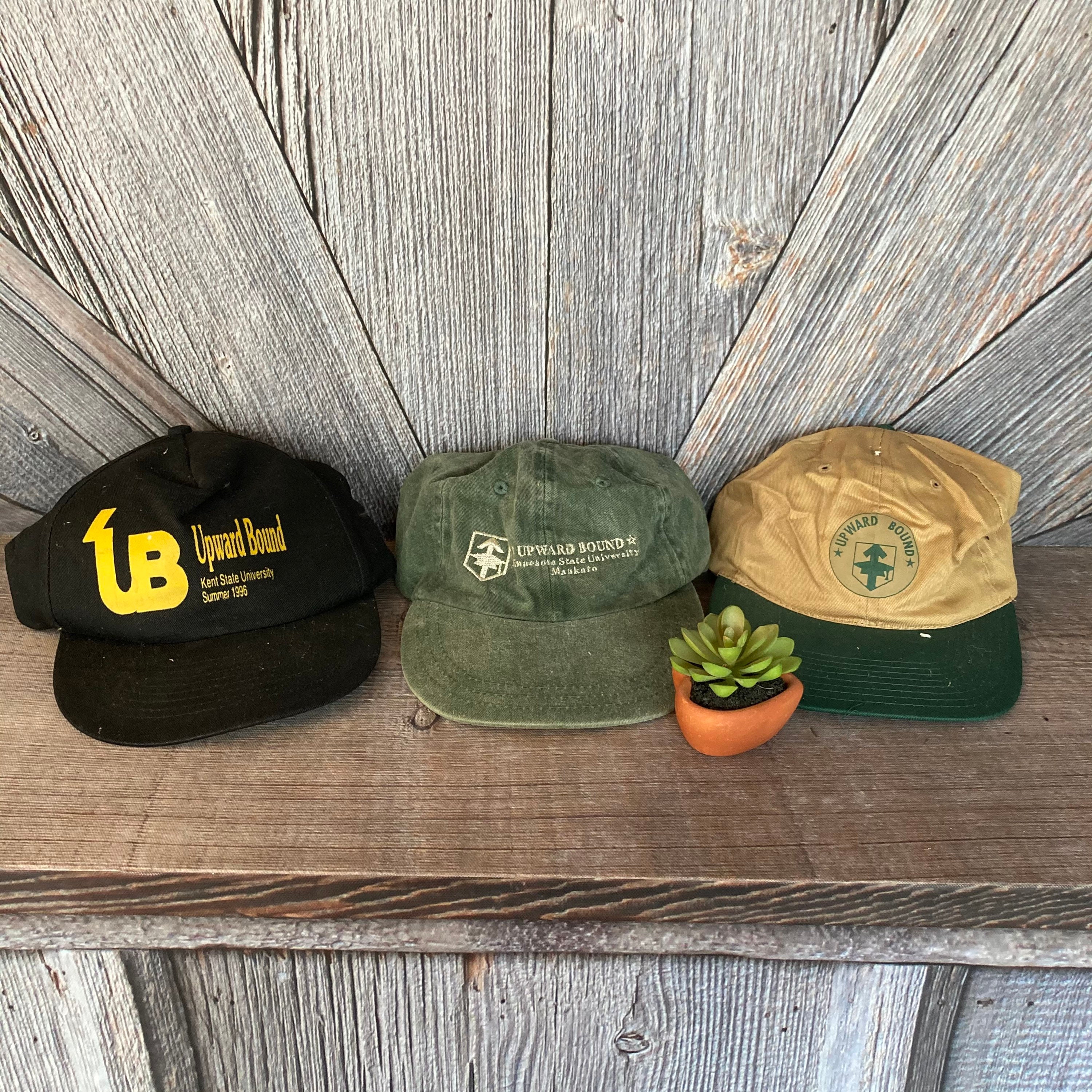 3 Vintage Trucker Hats Upward Bound 