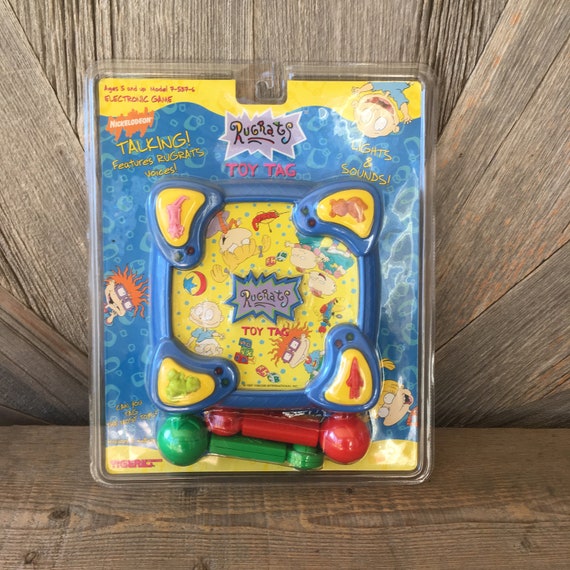 NEW WITH TAGS 1998 VIACOM RUGRATS BLACK COIN WALLET
