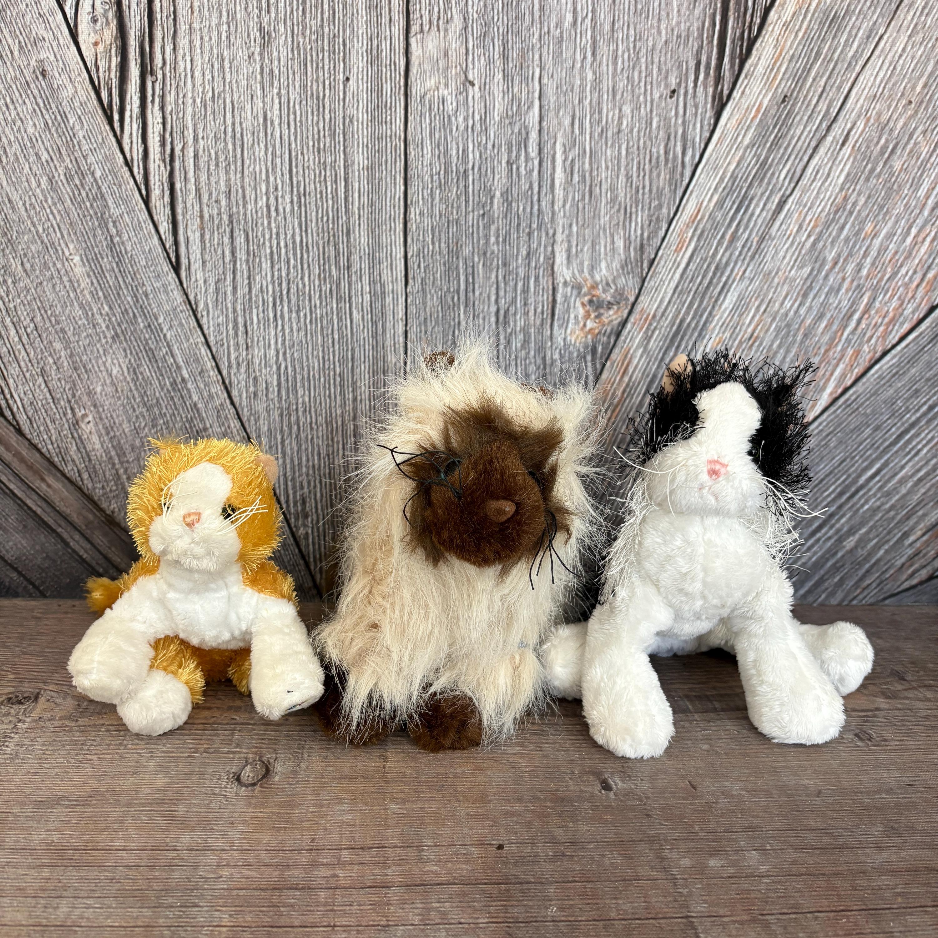 Vintage Cat Webkinz Plush, Ganz 8 Inch ORIGINAL Toy Stuffed Animal
