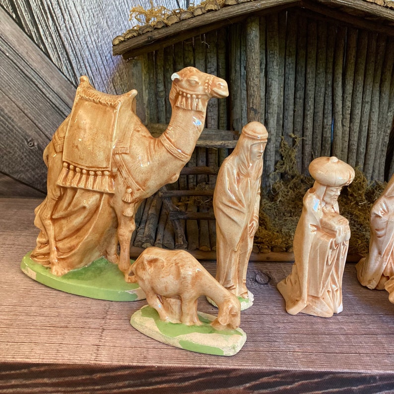 ceramic christmas nativity