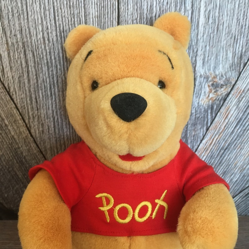 Vintage Winnie the Pooh Stuffed Pooh Toy Walt Disney 90s 14 | Etsy