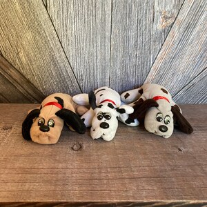 3 Pound Puppy Plush Toy Small 7 in Vintage Pound Puppies Dog Baby Shower Tonka Toys Plush Fabric Stuffed Animal Toys Shelf Decor Dog