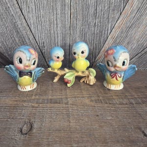 Lefton Bluebird Salt and Pepper Shaker - Etsy