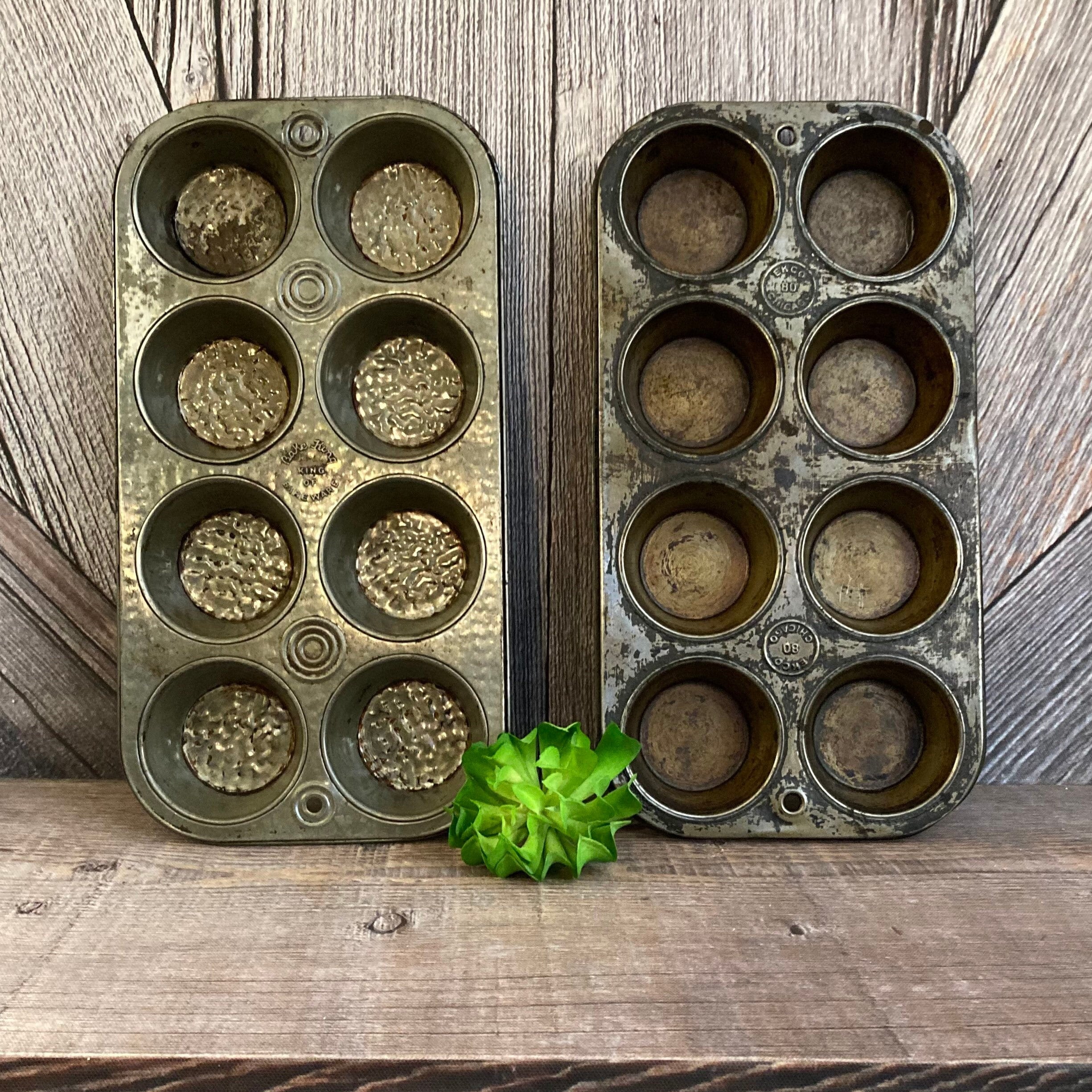 Vintage 8 Square Ekcology T630 Metal Bread Loaf Baking Pan With Hanger Hook  USA -  Denmark