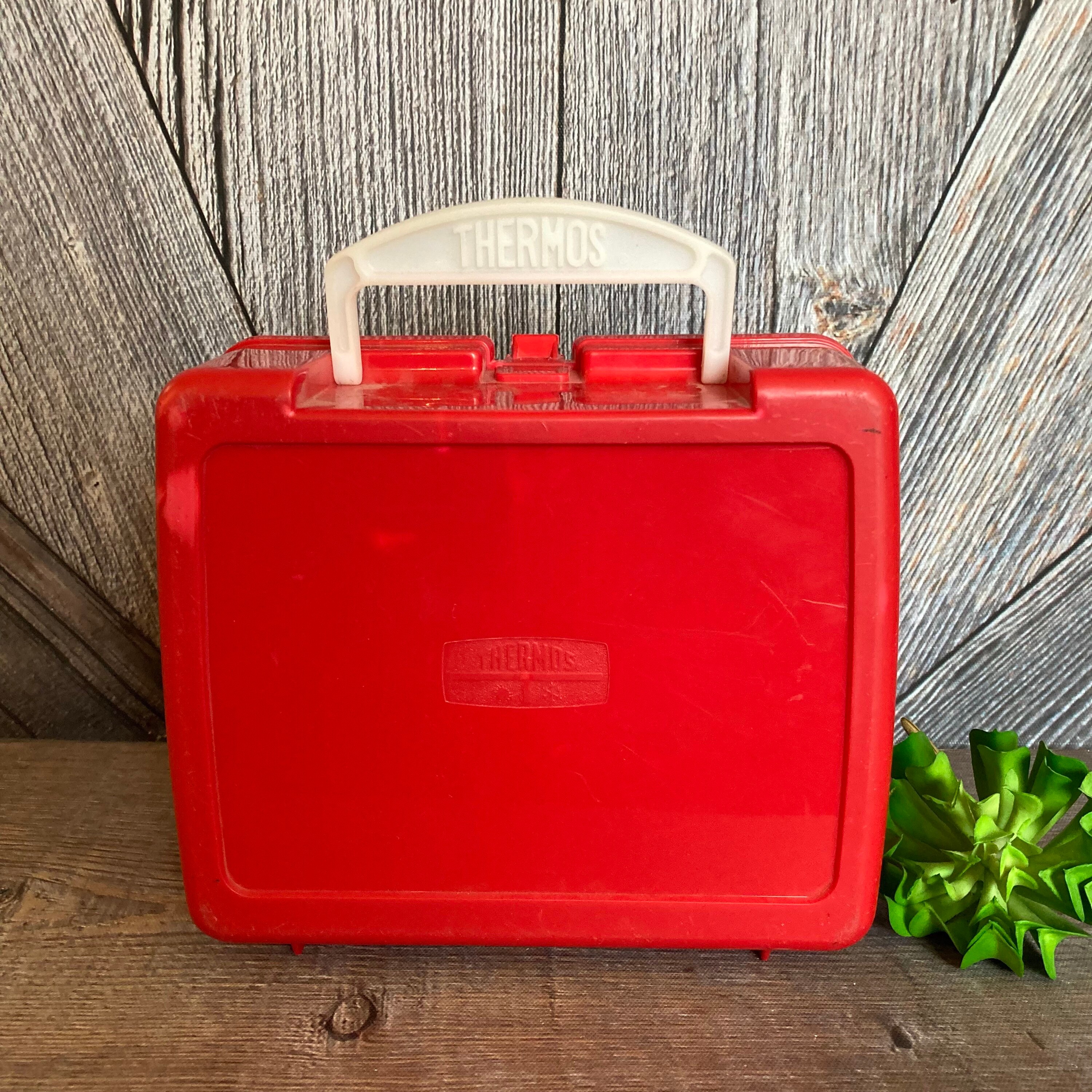 Jurassic Park 3 Lunch Box vintage Red Thermos Plastic Lunch Box Kids Lunch  Box Storage Box Birthday Gift Idea Dinosaur Dino 1990's Toys -  Denmark