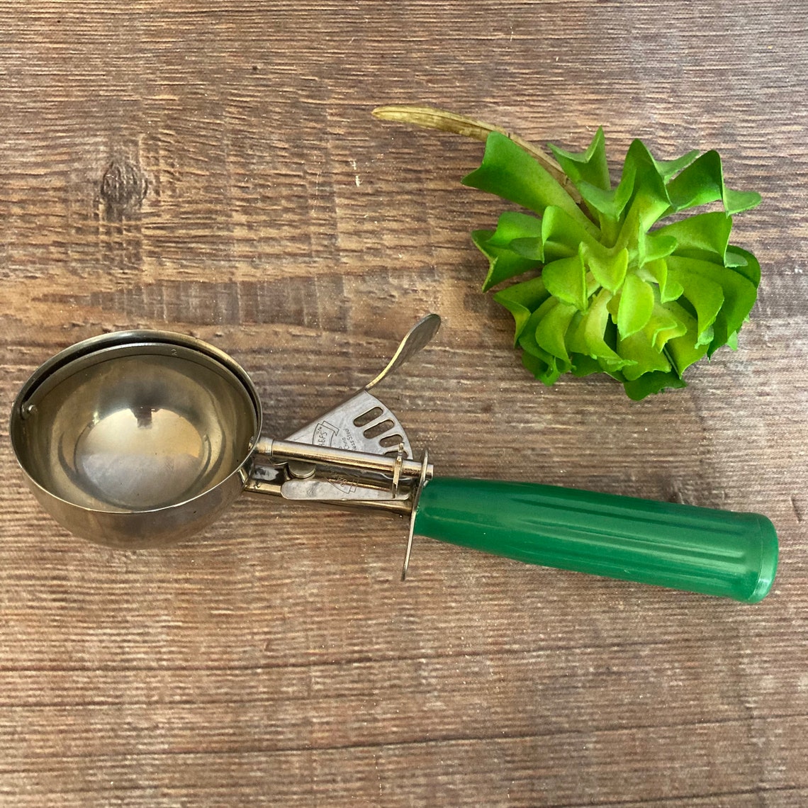 Vintage Ice Cream Scoop Metal Ice Cream Spoon Scooper Dipper Etsy