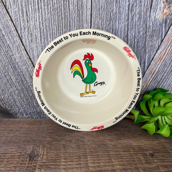 Vintage Kellogg's Cereal Bowl Vintage Melmac Plastic Bowl Etsy