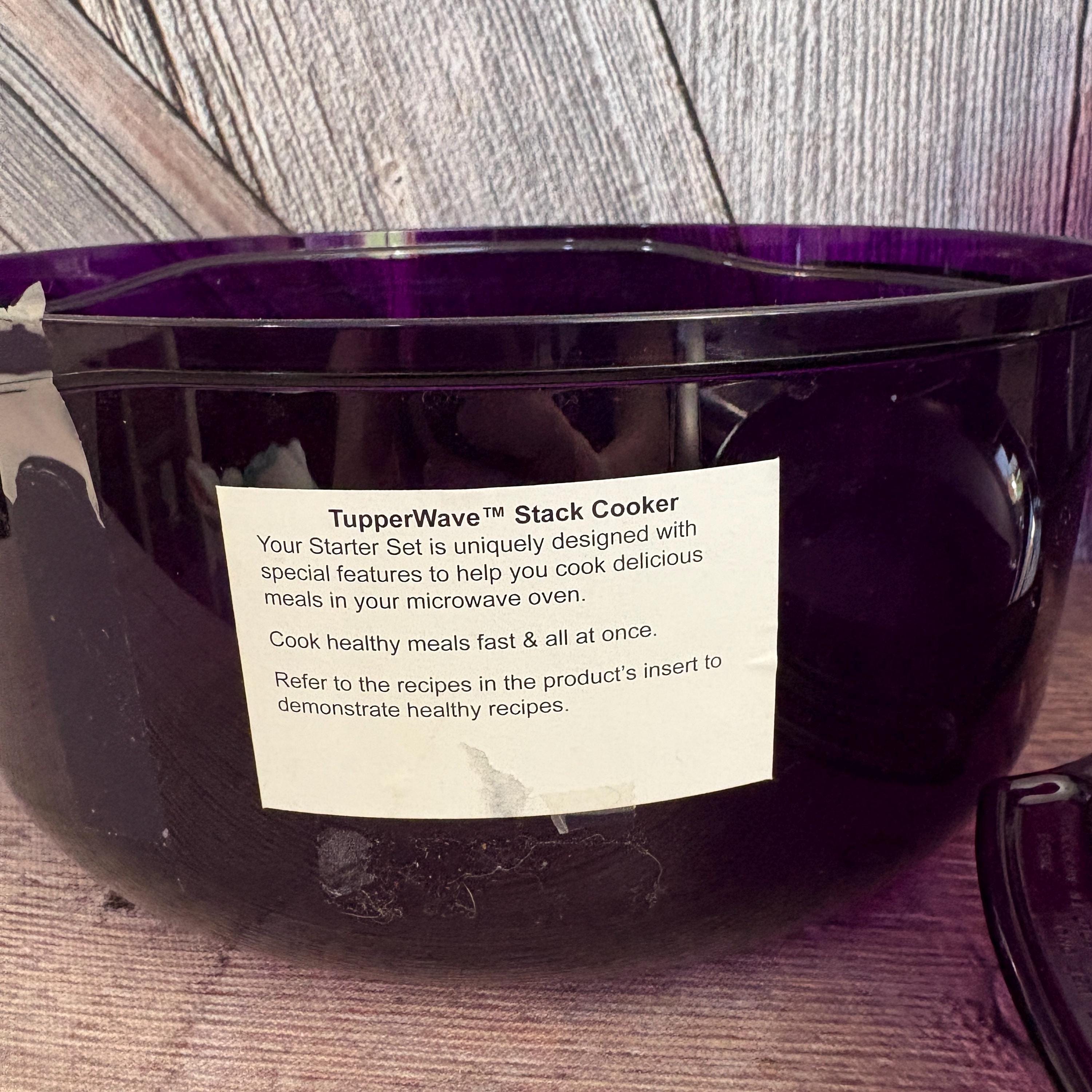 Vintage Tupperware Microwave Cooker Stack Cooker 4 Piece Potato ...