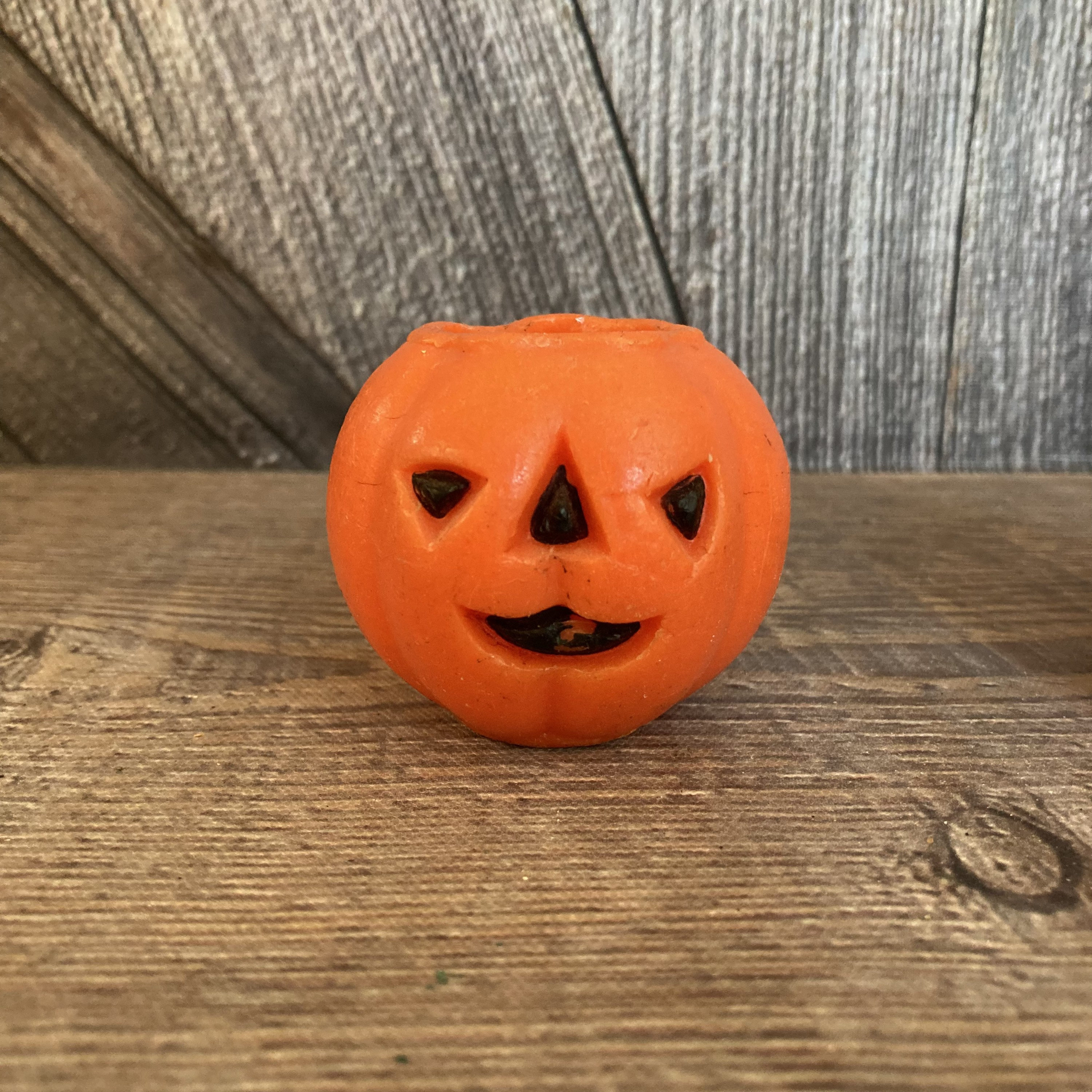 Vintage Halloween Candle Gurley Jack O Lantern Pumpkin Ghost Witch Pick ...