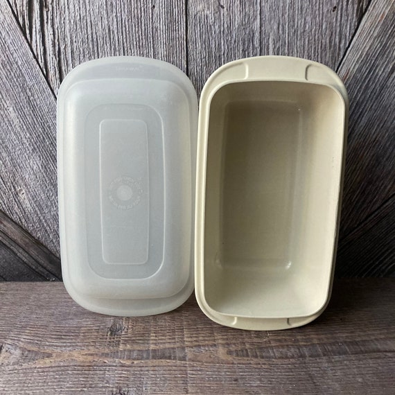 Vintage Tupperware Bread Keeper Bread Box Storage Container Plastic Tupper  Ware 171 Loaf Pan Wedding Gift Kitchen Pantry Storage Container 