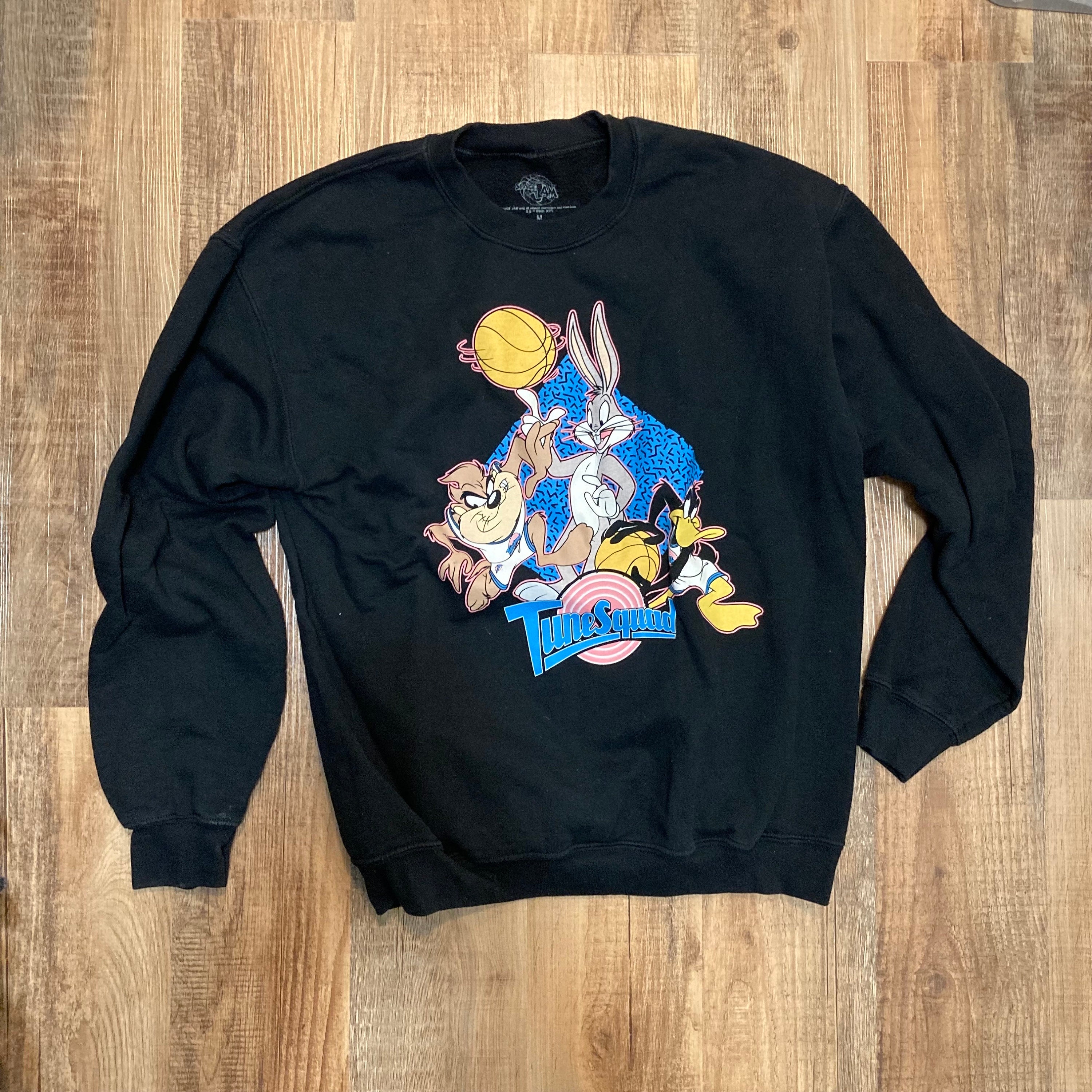 Vintage Tune Squad Sweatshirt Shirt basketball Space Jam 90 s