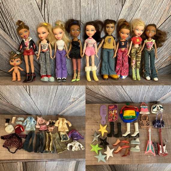 Lot With 10 Dolls Clothes Shoes Accessories - Etsy