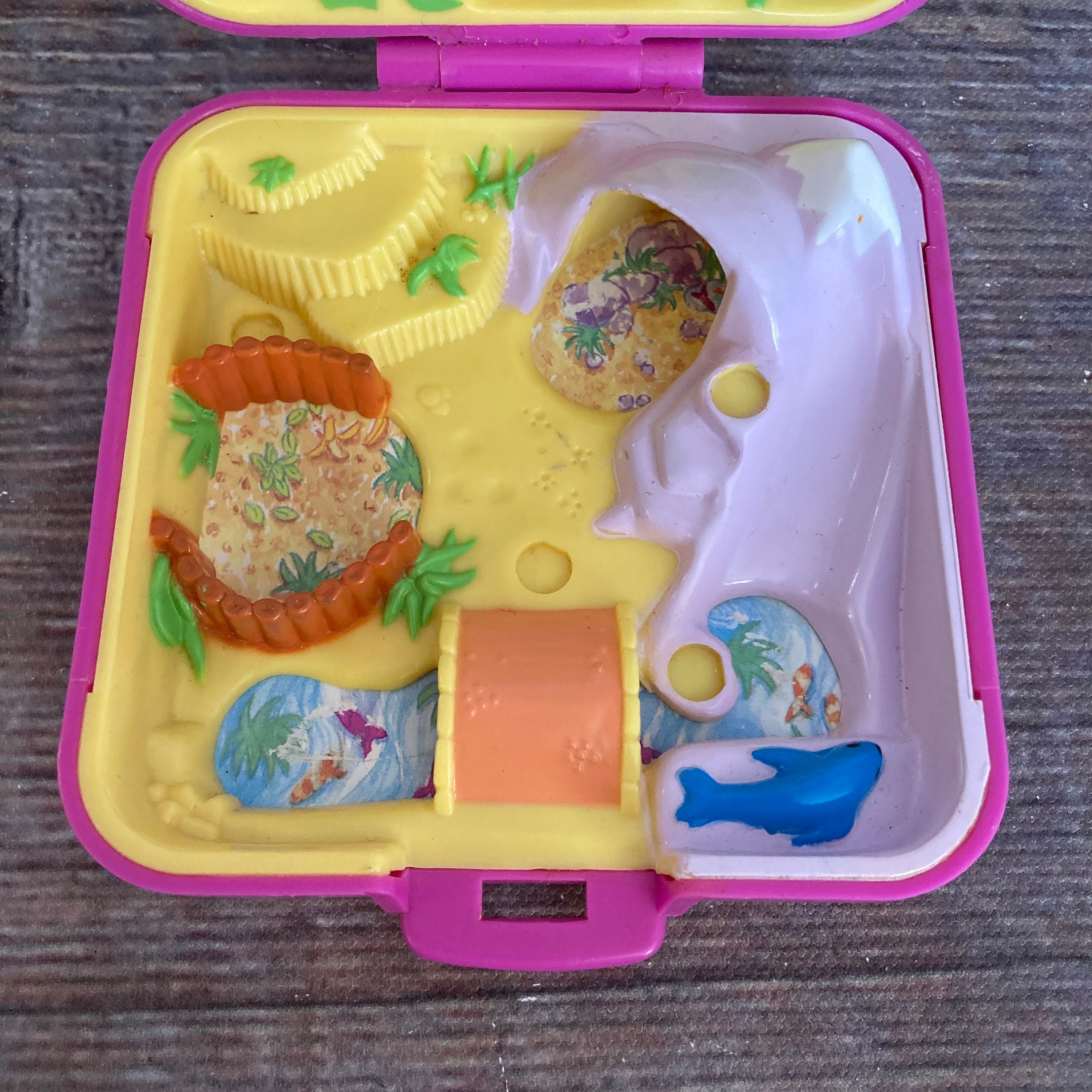 Polly Pocket 1989 Wild Zoo World - Version UK Très Rare - COMPLET - Wildlife Park