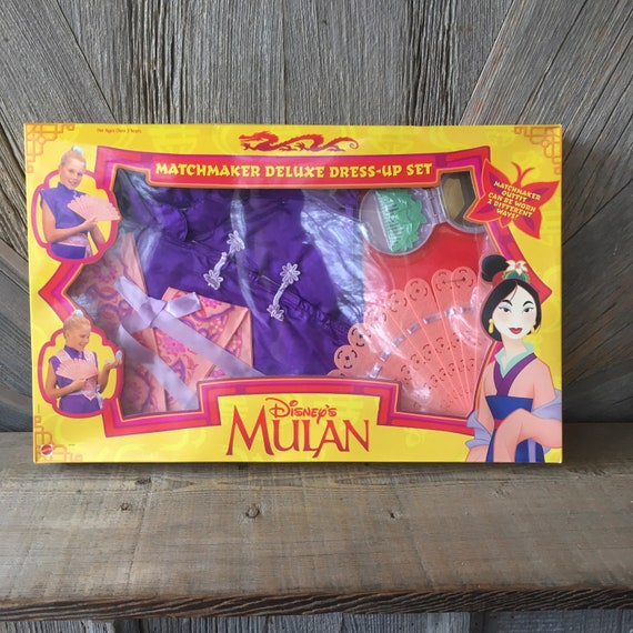 Mulan Matchmaker Deluxe Dress Up Set Fashion Accessory Vintage Etsy