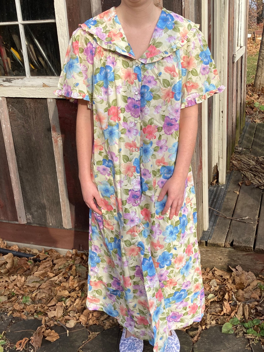 pj dress Shirley & Stone Pajama Dresses – Simply Simpson Boutique main image 1
